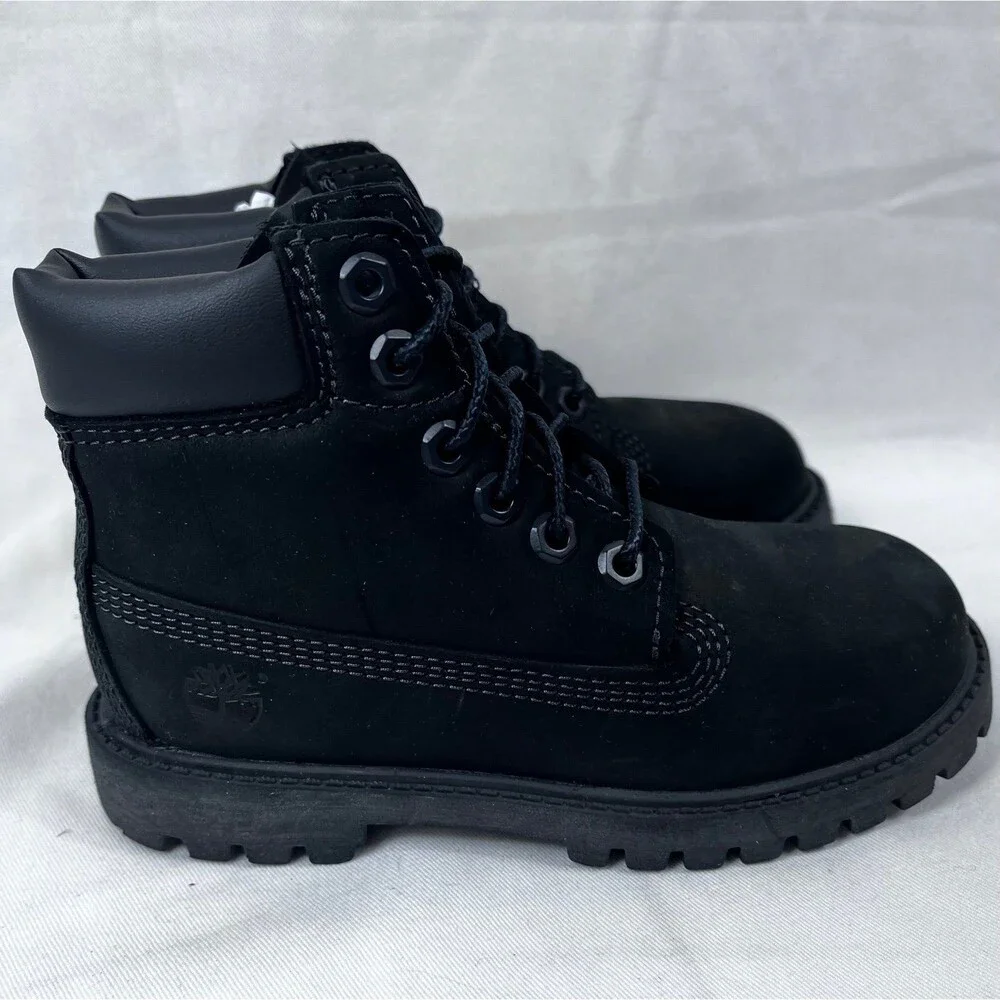 Timberland Toddler 6-Inch Premium Waterproof Boots Black Size 11 NEW